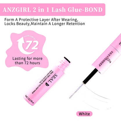 DIY Eyelashes Clusters Natural Eyelash Extension Segmented Lashes Bundles Manga Eye with Lash Tools